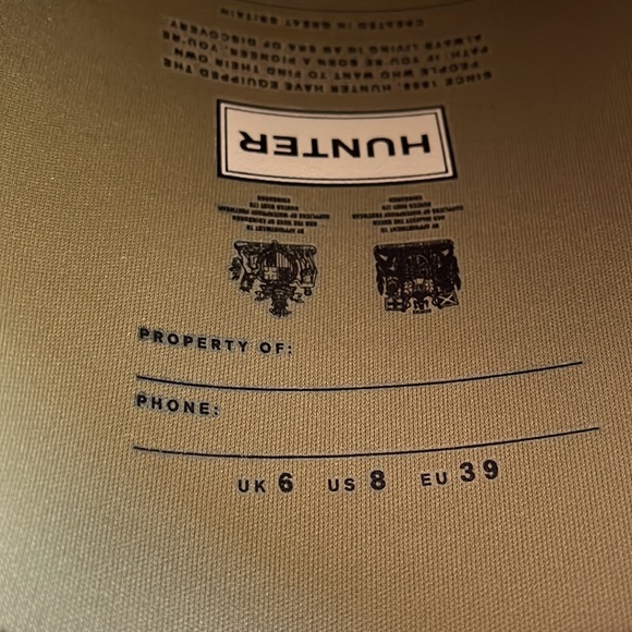 SOLD Dark Green Hunter Norris Field Boots Rare - Picture 2 of 2